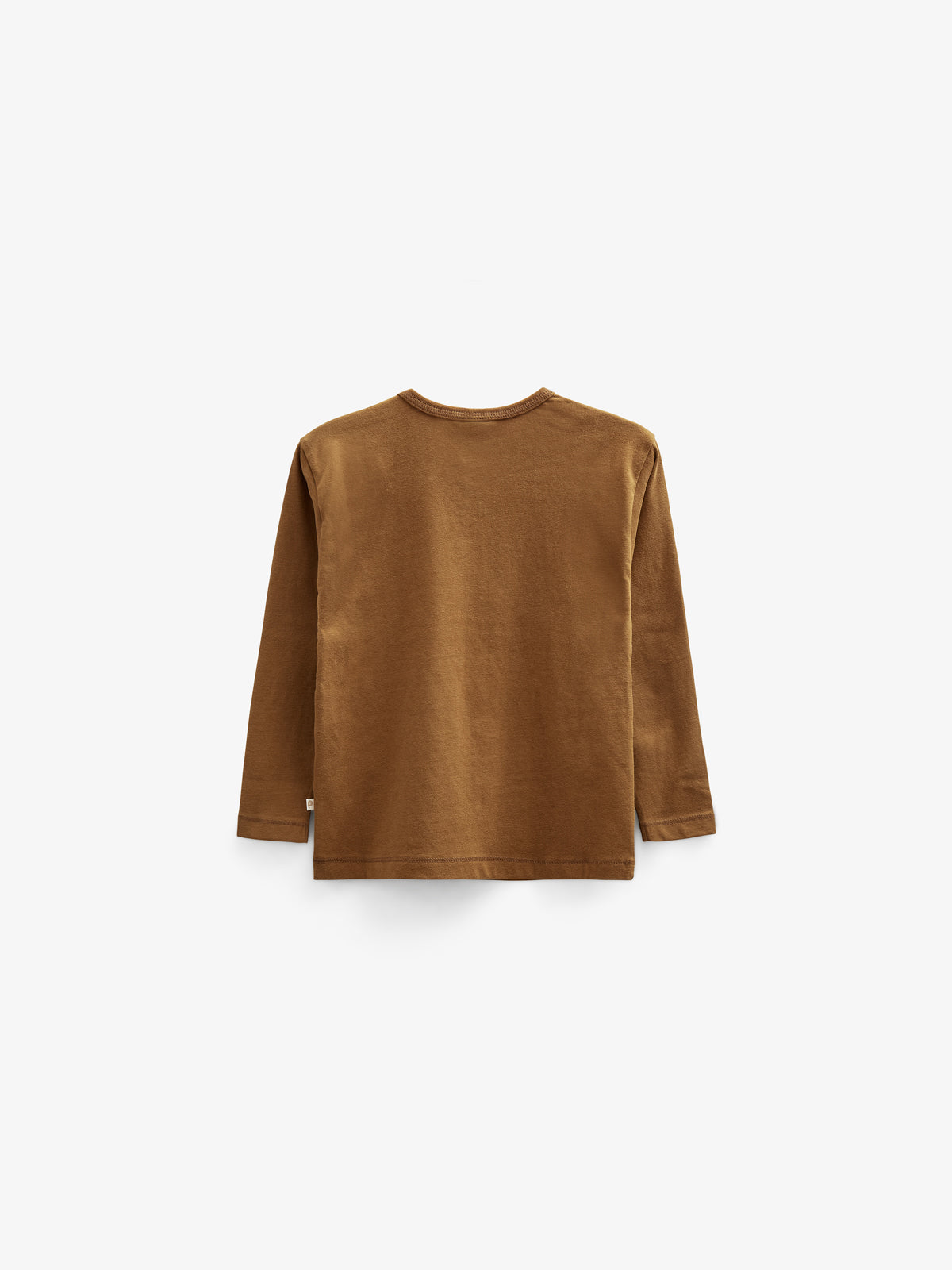 Langarm-T-Shirt mit Stickerei - Kids - Walnut | 100854 Brandon