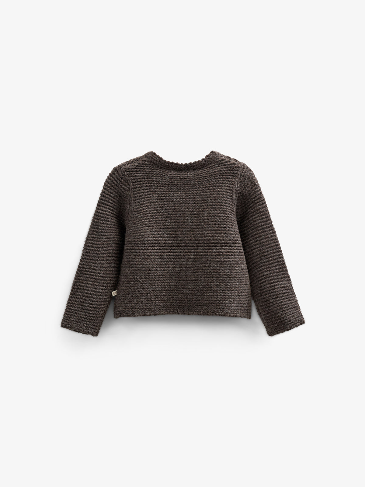 Strickjacke aus Wolle - Tween - Chocolate Melange | 100877 Maya