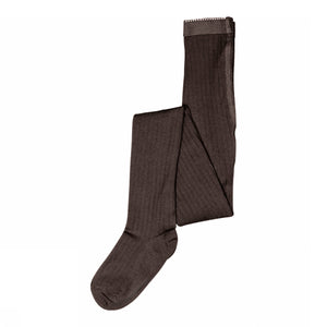 MP Rippenstrumpfhose aus Wolle - All - Chocolate Melange | 100878 MP Wool tights