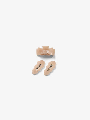 Set Klick- Haarspange & Haarklammer - All - Caffe Latte | 100887 Cille