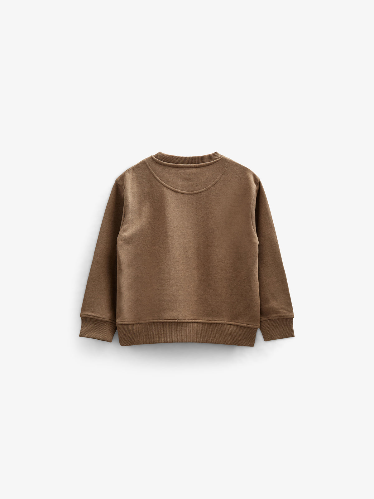 Sweatshirt mit Rundhalsausschnitt - Kids - Coffe Melange | 100890 Justin