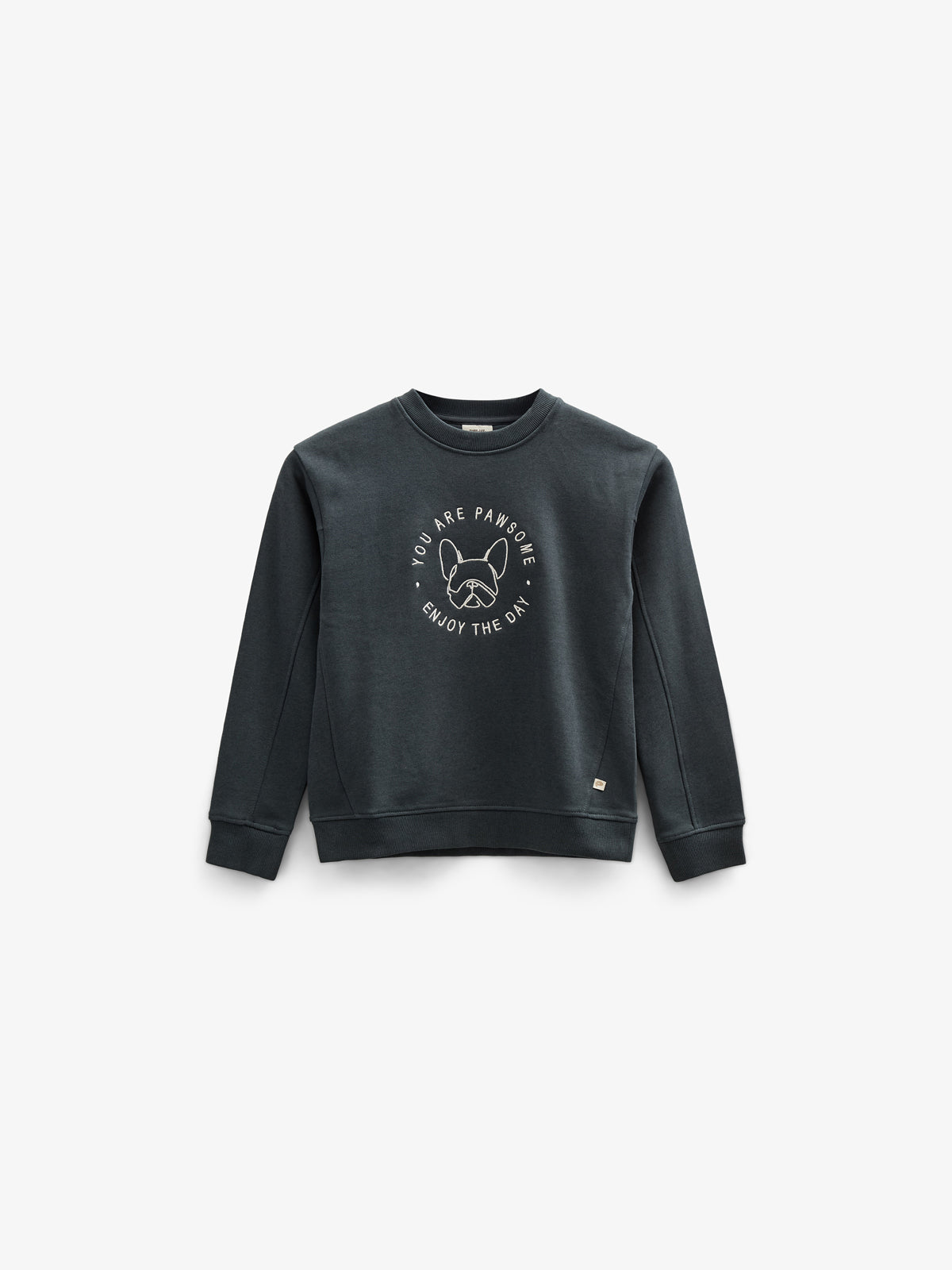 Sweatshirt mit Rundhalsausschnitt - Tween - Forest Green Melange | 100893 Justin