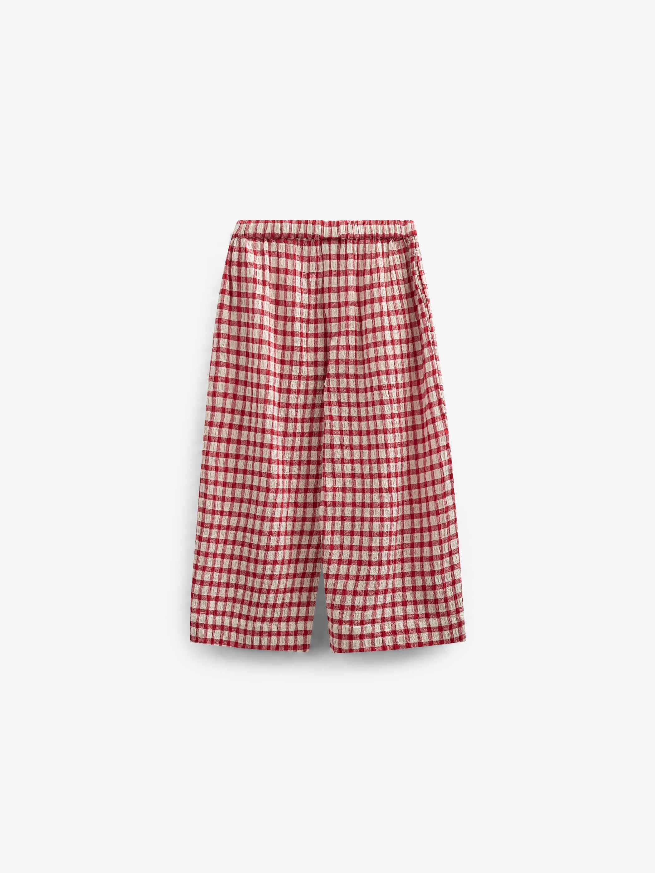 Karierte Baumwollhose - Tween - Cherry Red | 100907 Bonnie