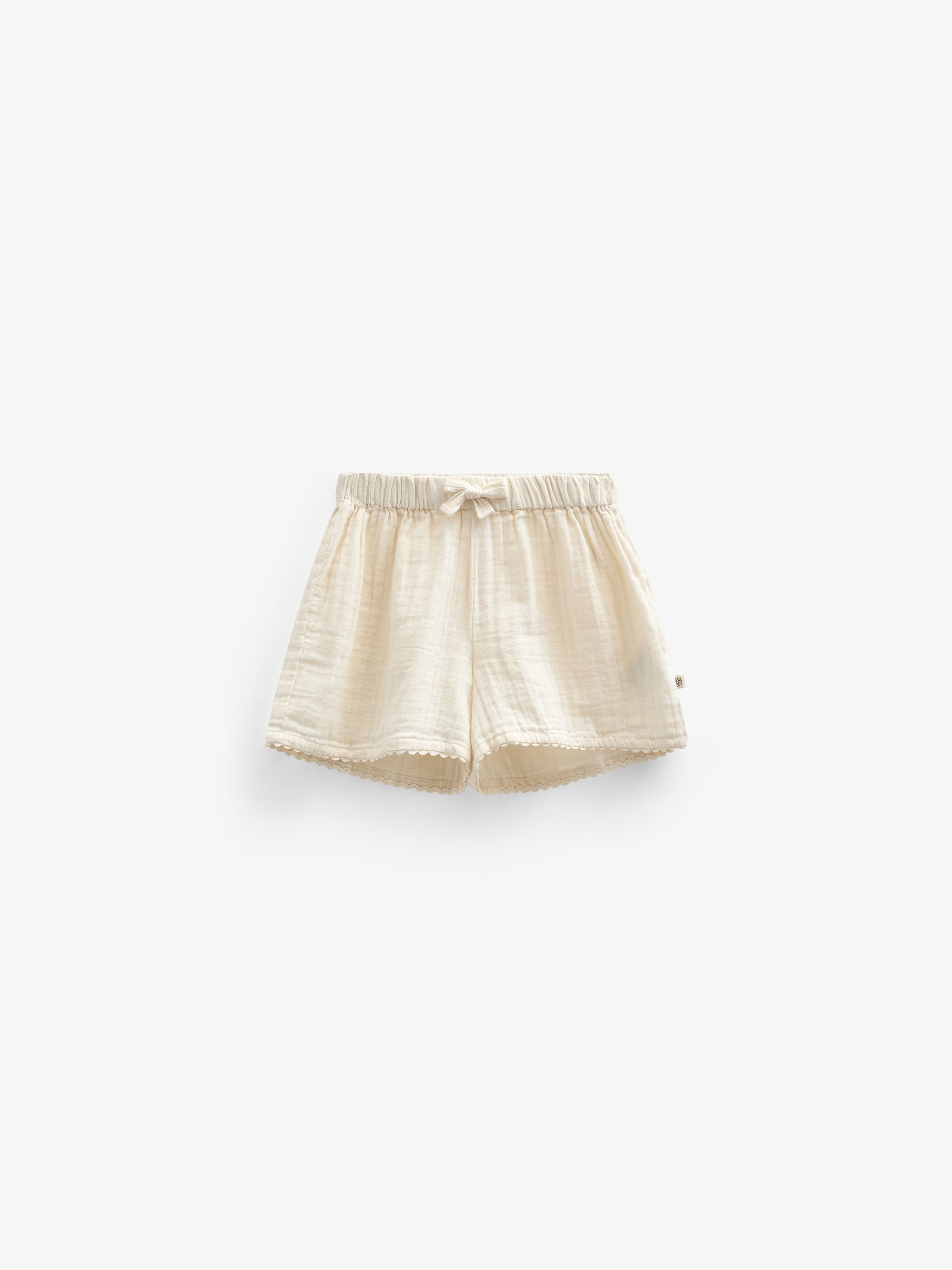 Gaze Shorts - Kids - Off White | 100924 Jasmine