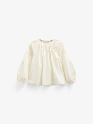 Langärmelige Bluse - Kids - Offwhite | 100988 Willa