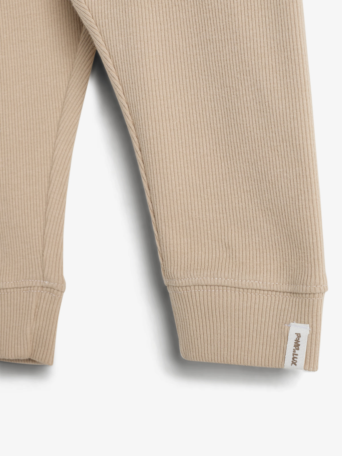 Basic-Rib-Hose - Little - Beige