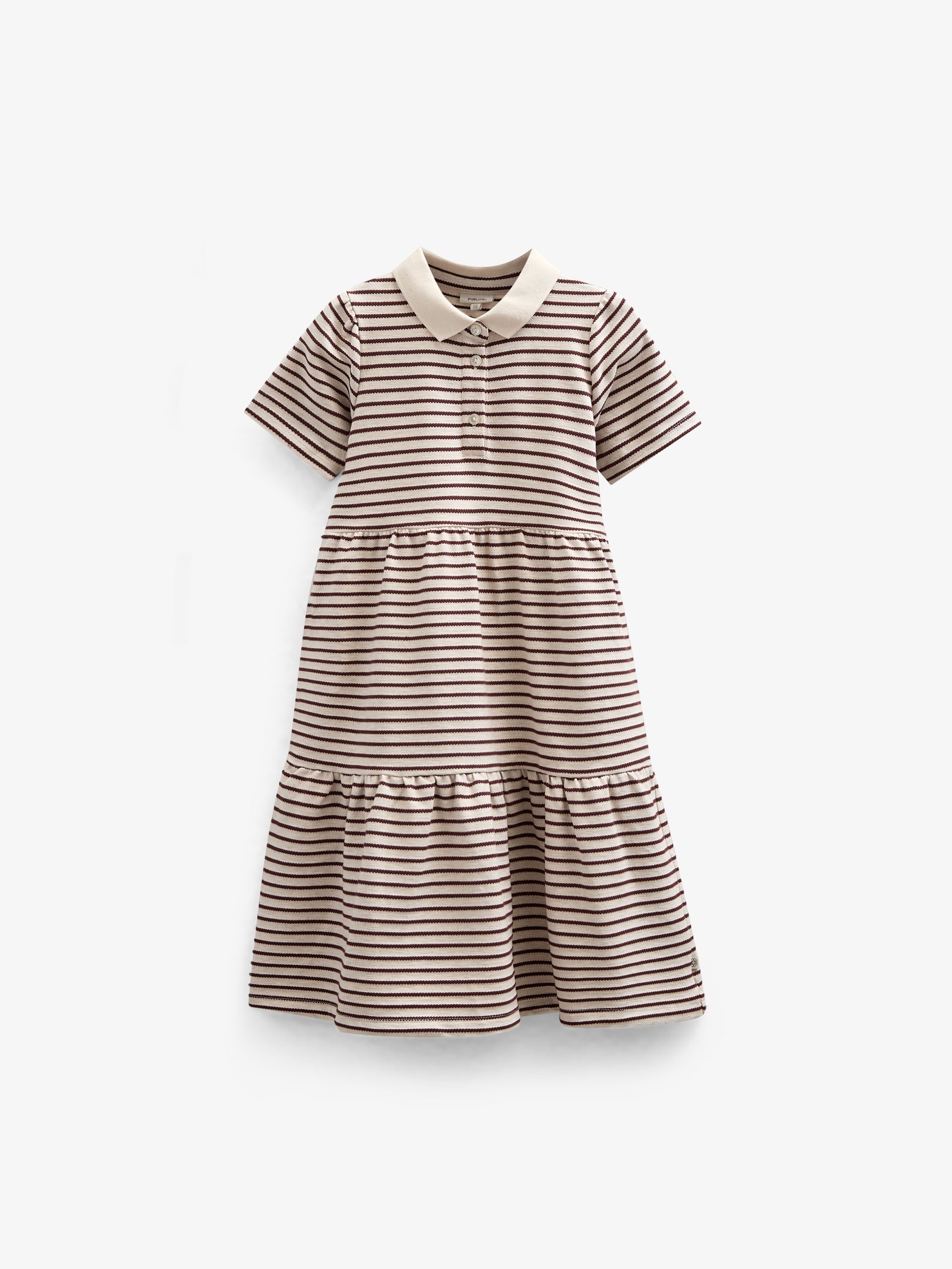 Gestreiftes Jersey-Kleid - Tween - Brown | 101011 Emmie