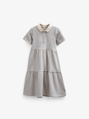 Gestreiftes Jersey-Kleid - Tween - Blue | 101013 Emmie