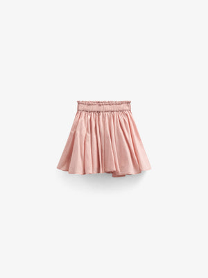 Baumwollrock mit Zick Zack Rüsche - Kids - Rose Tan | 101037 Alma