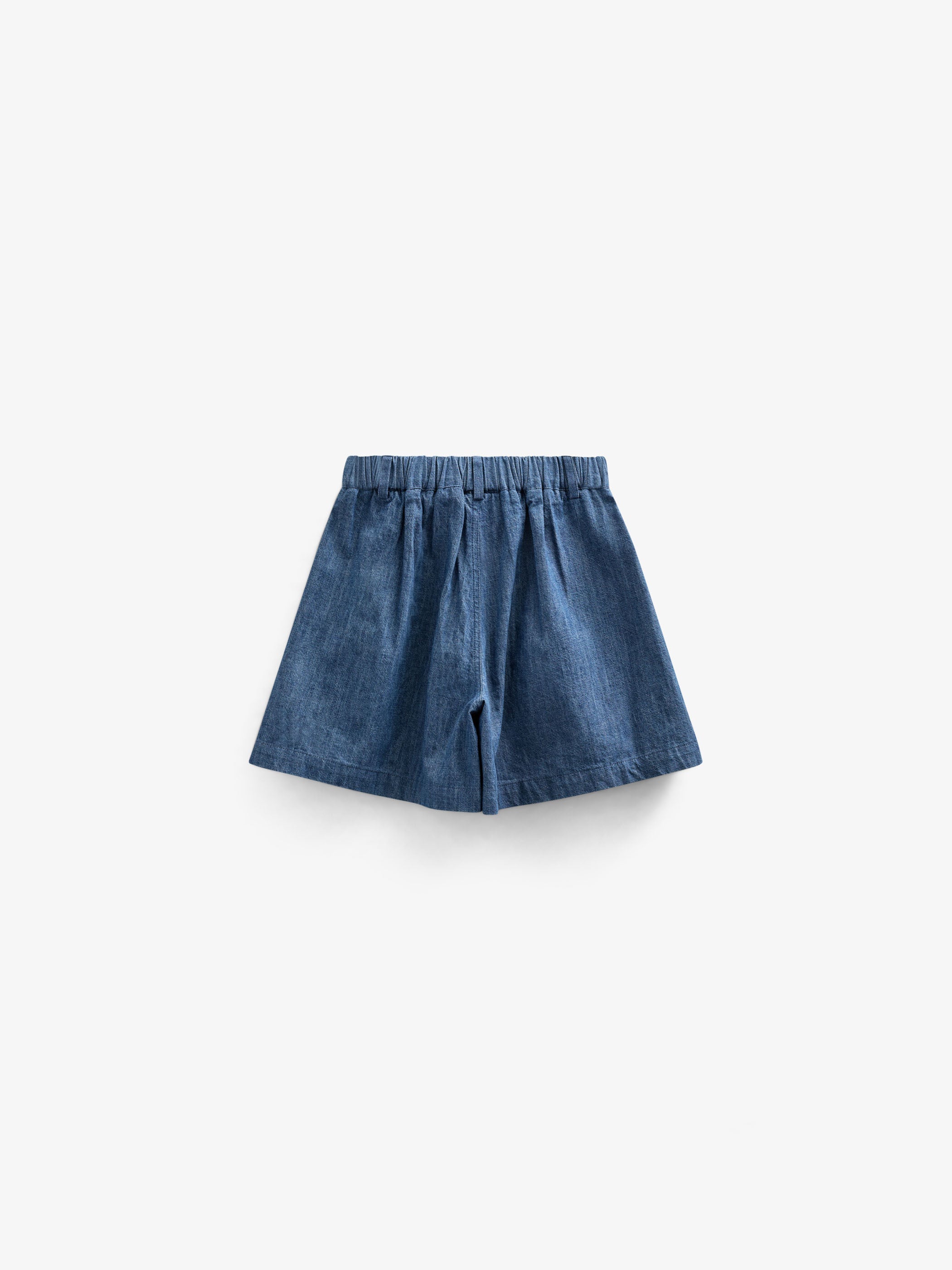 Ausgestellte leichte Denim-Shorts - Kids - Blue Denim | 101053 Isabella