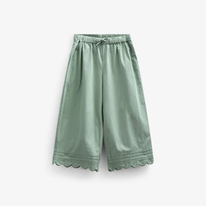 Popelinehose mit Muschelkante - Tween - Dusty Green | 101080 Joy