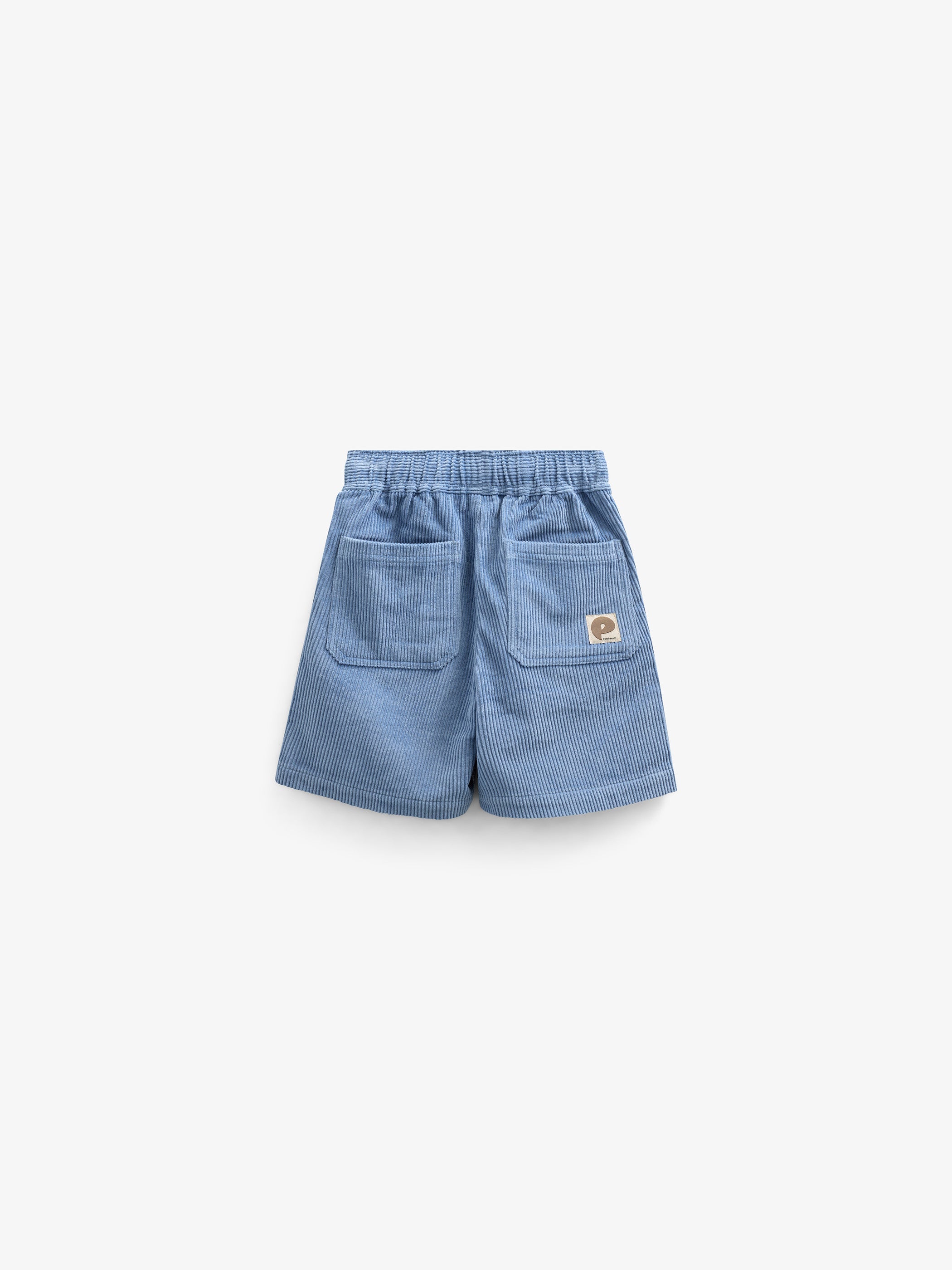 Pull-On Cord Shorts - Kids - Dusty Blue | 101100 Tobias
