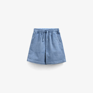 Pull-On Cord Shorts - Tween - Dusty Blue | 101101 Tobias