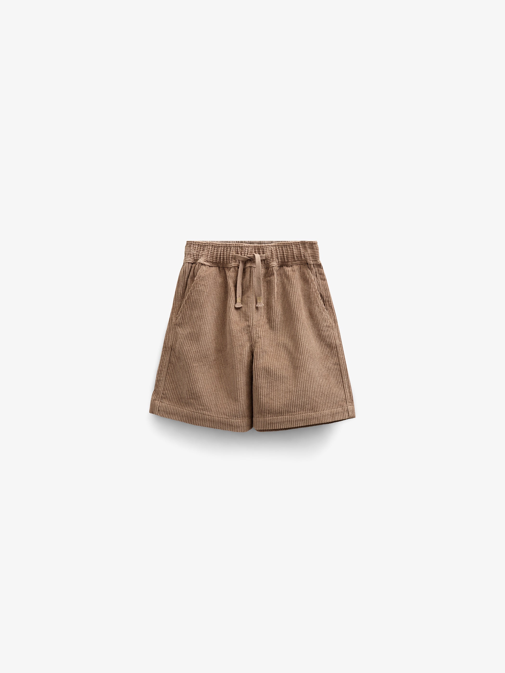 Pull-On Cord Shorts - Tween - Khaki | 101103 Tobias