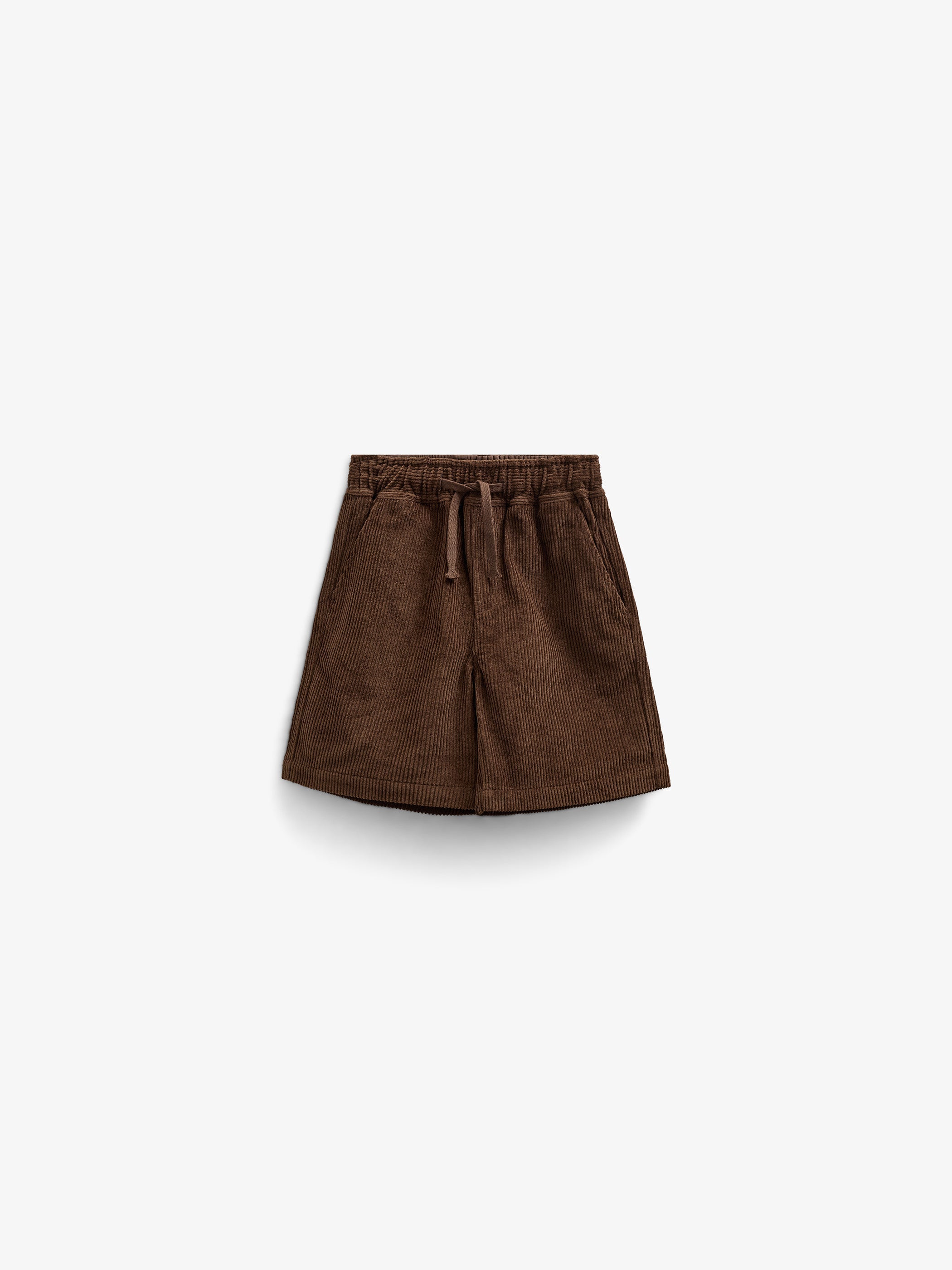 Pull-On Cord Shorts - Tween - Dark Brown | 101105 Tobias