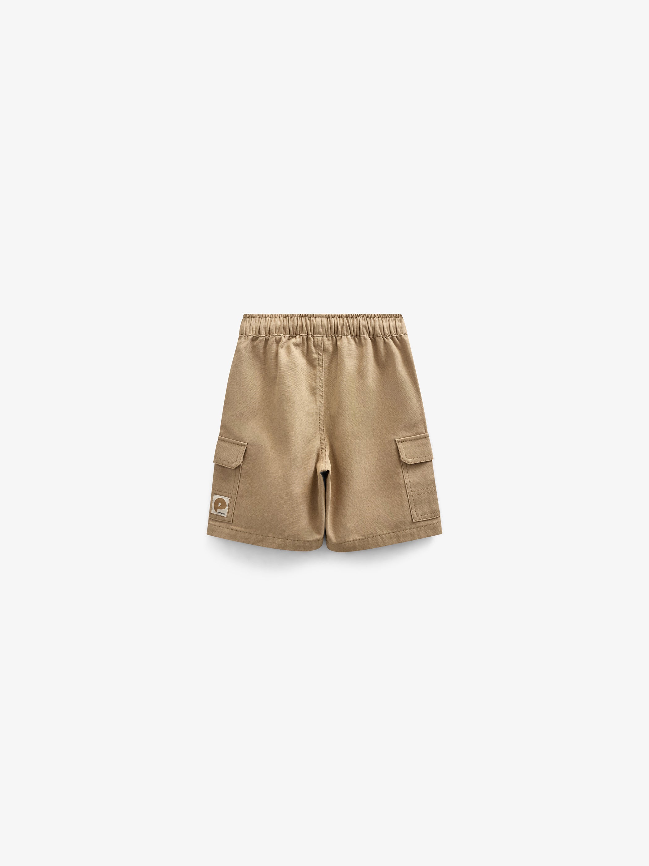 Canvas Cargo-Shorts - Tween - Khaki | 101121 Isack