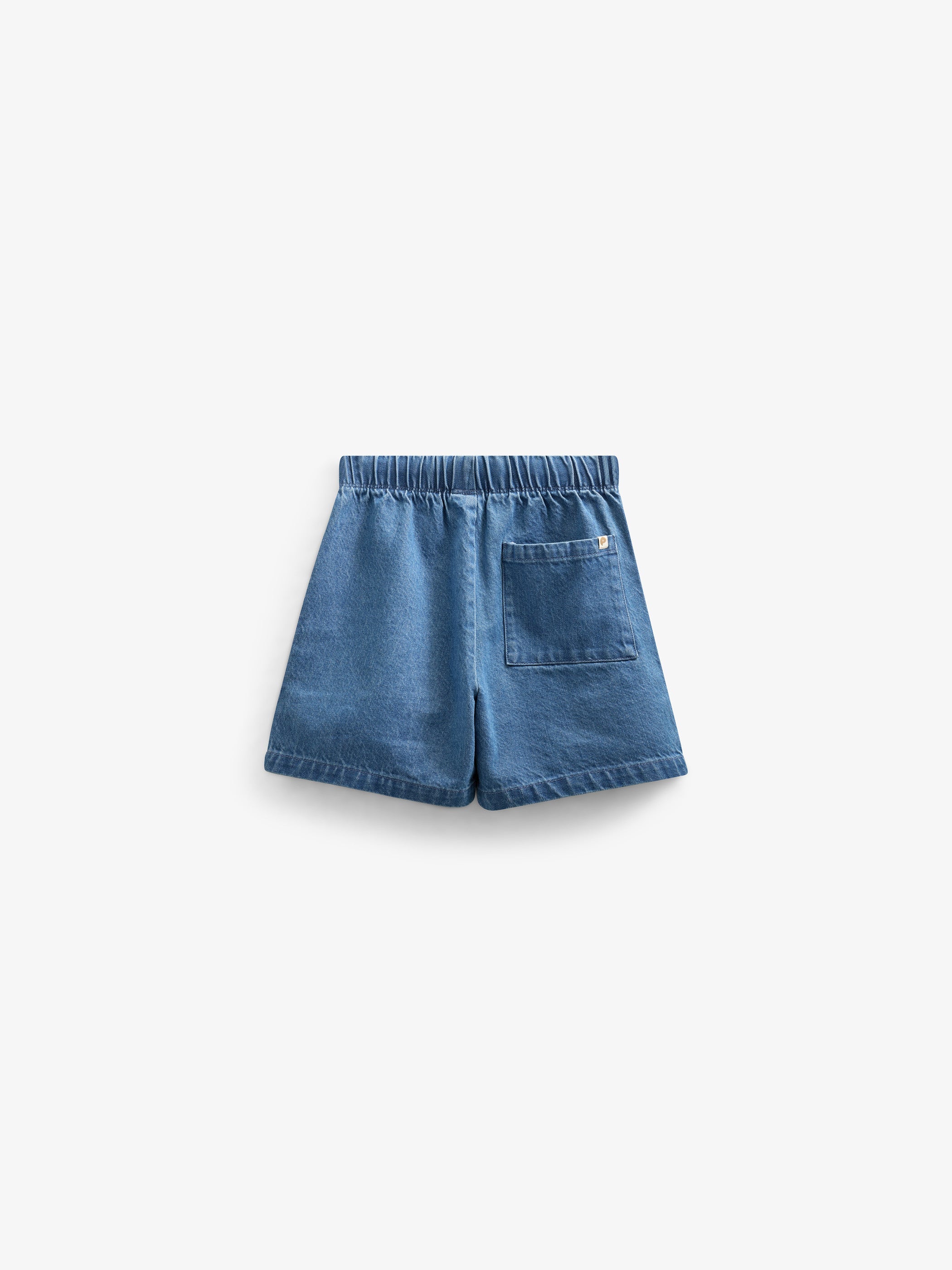 Baggy Denim Shorts mit Band - Kids - Blue Denim | 101142 Callum