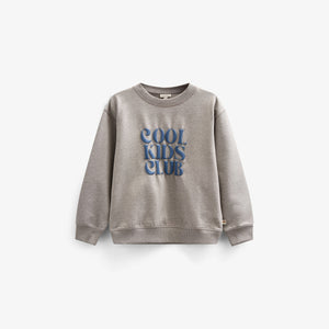 Crewneck-Sweatshirt - Kids - Grey melange | 101161 Nathan