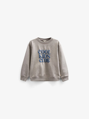 Crewneck-Sweatshirt - Kids - Grey melange | 101161 Nathan
