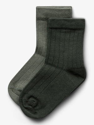 Socken 2er-Pack - Little - Green/Dark Green