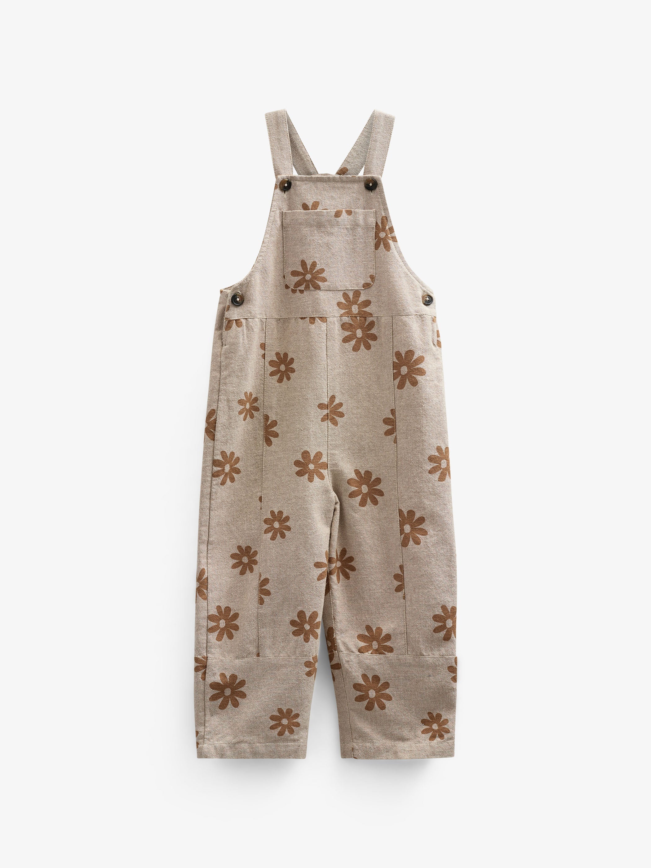 Bedruckter Baumwolloverall - Kids - Sand | 101210 Molly