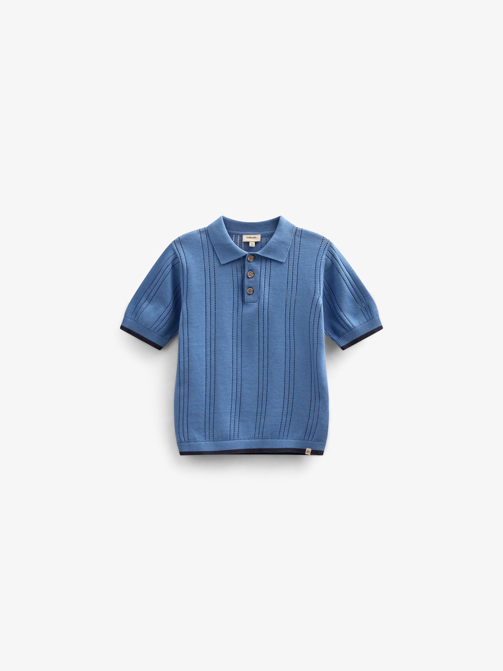 Gestricktes Polo für Jungen - Tween - Dusty Blue | 101244 Dylan