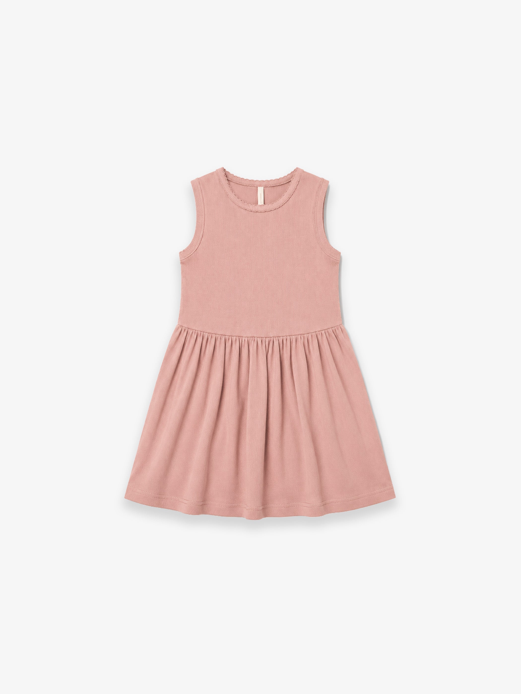 Ärmelloses Kleis aus Modalripp - Kids - Rose Tan | 101296 Lottie