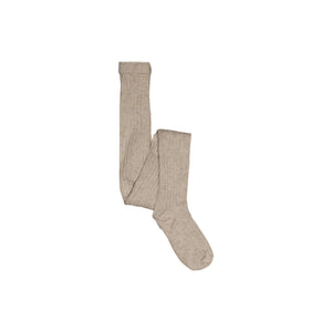 MP Baumwoll-Rippstrumpfhose - Kids - Light Brown Melange | 101395 MP Cotton Rib tights