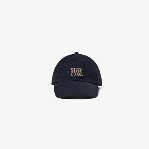 Stay Cool Canvas Cap - Kids - Navy | 101401 Owen
