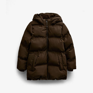 Adventure® Winterjacke mit verstellbarer Taille Tween - Dark Brown | 101414 Elenor