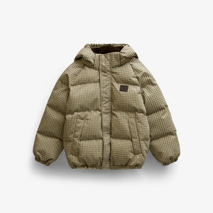 Karierte Steppjacke Tween - Brown | 101423 Riley