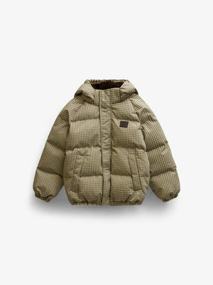 Karierte Steppjacke Tween - Brown | 101423 Riley
