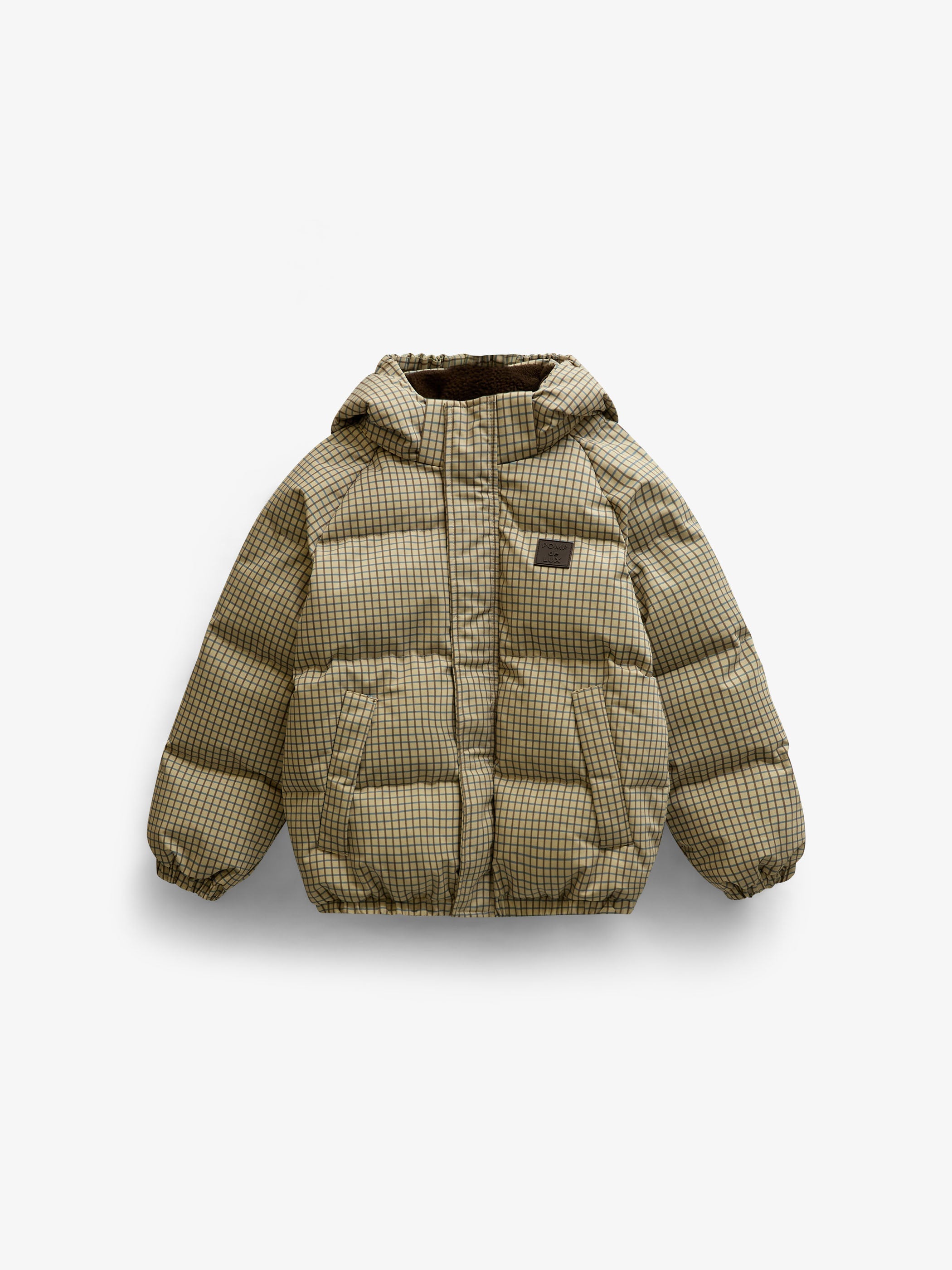 Karierte Steppjacke Tween - Brown | 101423 Riley