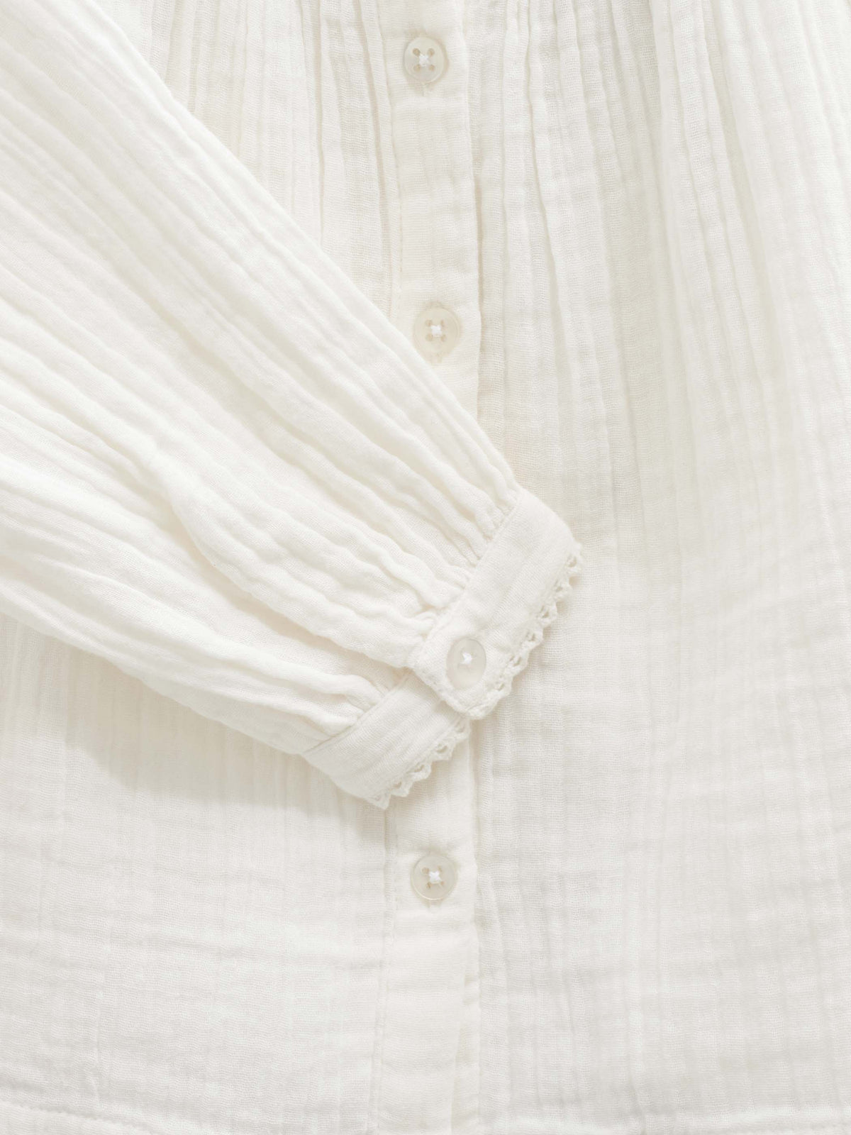 Musselinbluse Kids - Offwhite | 101461 Celina