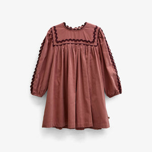 Ric Rac Corduroy Dress - Tween - Dusty Rose | 101476 Sille
