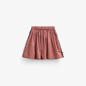 Cordrock mit Zickzackborte Tween - Dusty Rose | 101480 Sille