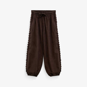 Ric Rac Corduroy Trousers - Tween - Dark Brown | 101482 Sille