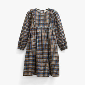 Kariertes Baumwollkleid Kids - Blue | 101487 Penny