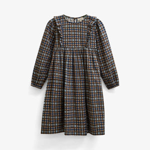Checked Cotton Dress - Tween - Blue | 101488 Penny