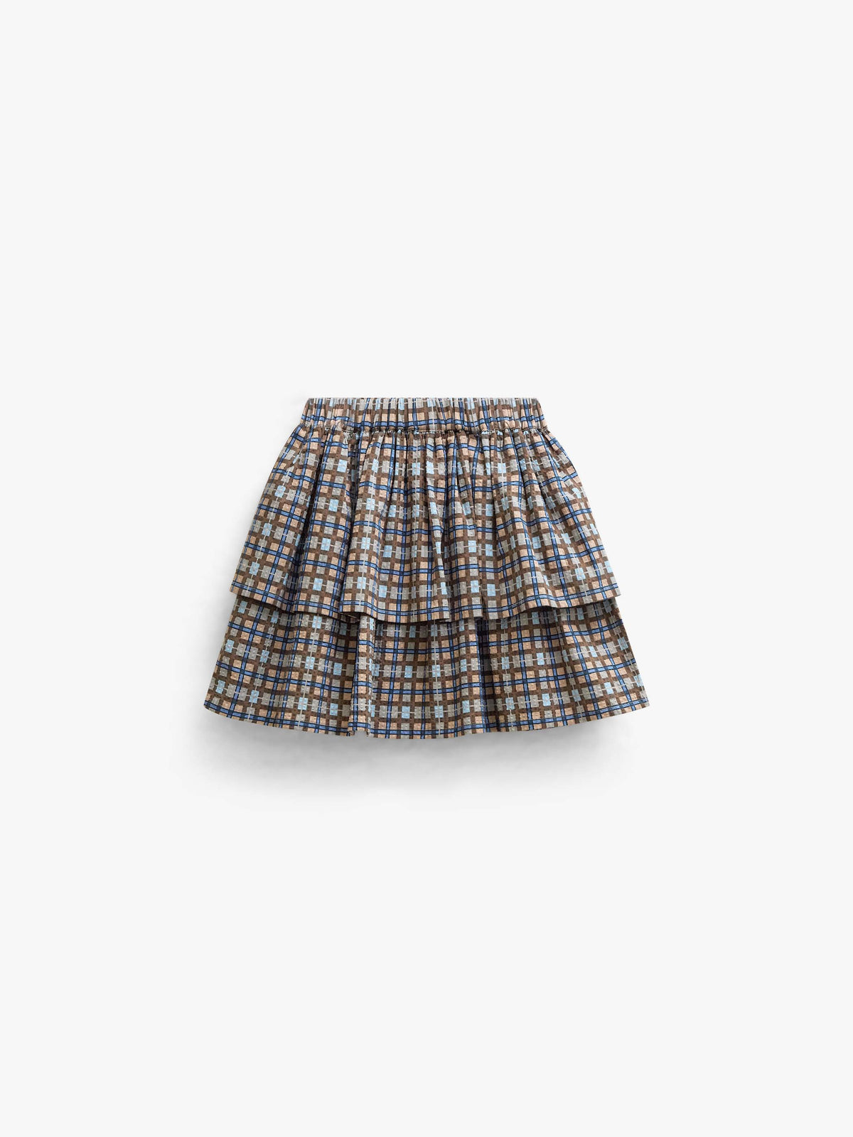 Karierter Baumwollrock Tween - Blue | 101500 Penny