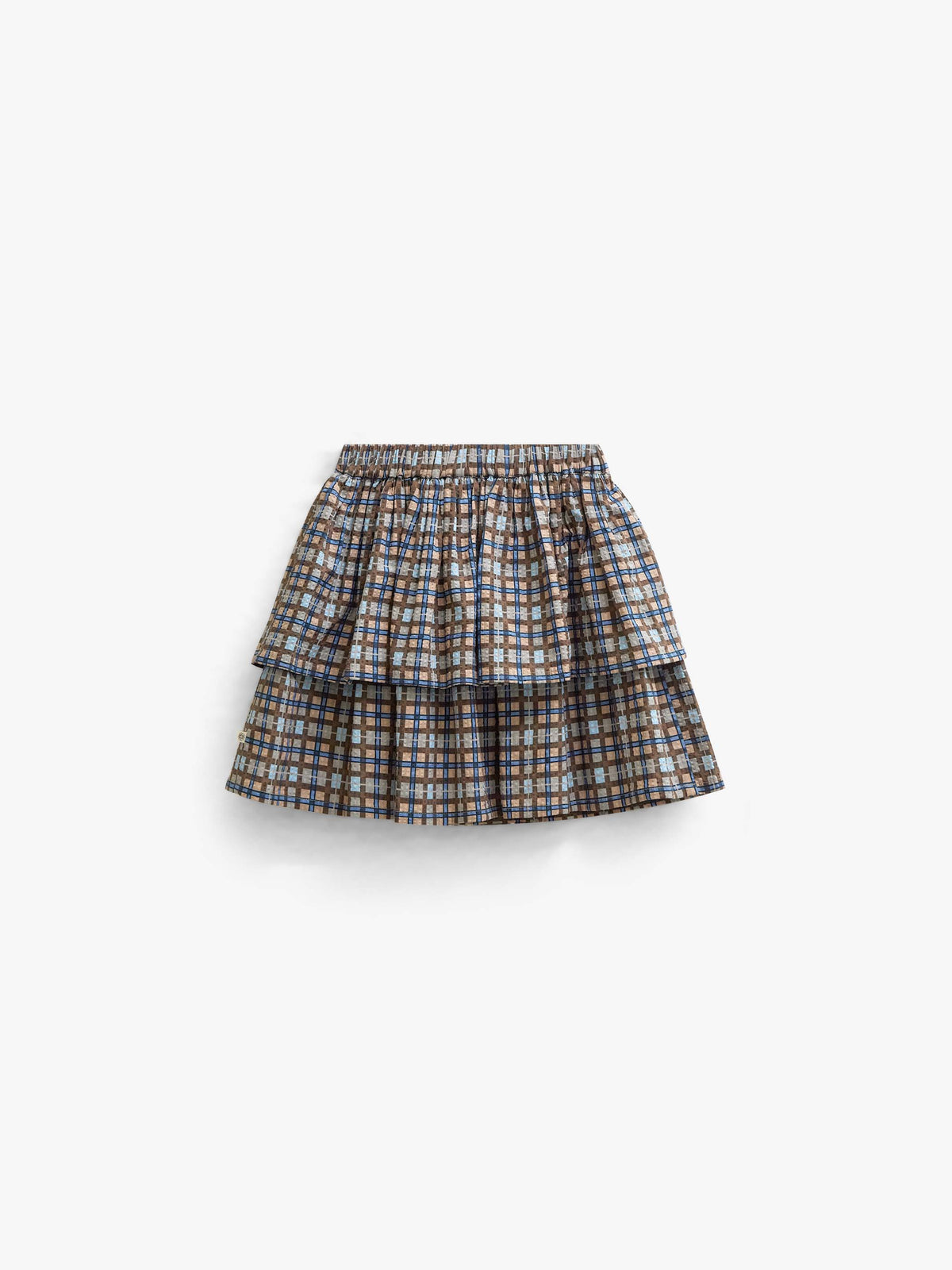 Karierter Baumwollrock Tween - Blue | 101500 Penny