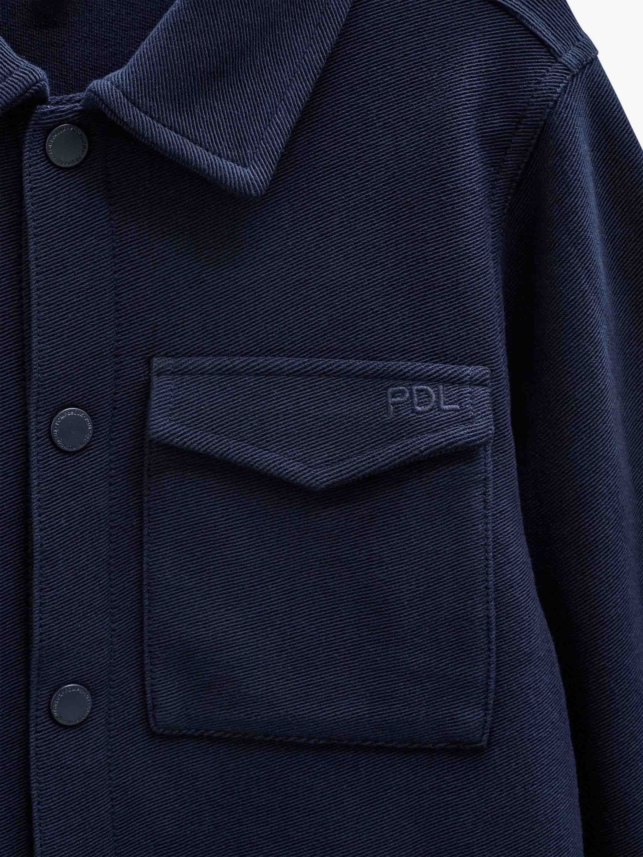 Overshirt aus strukturiertem Sweatstoff Tween - Navy | 101501 Wilder