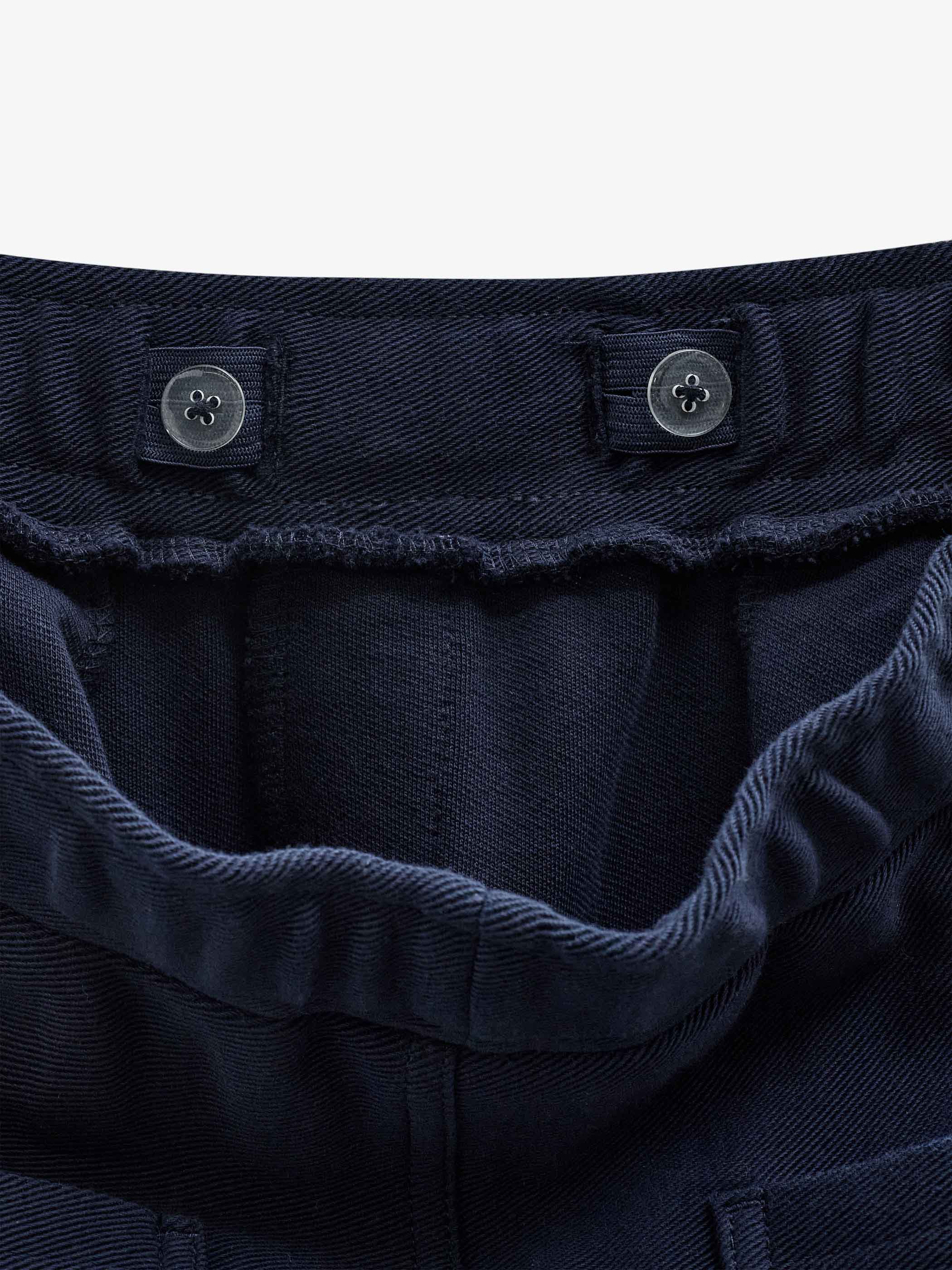 Textured Sweat Cargo Joggers - Tween - Navy | 101511 Wilder