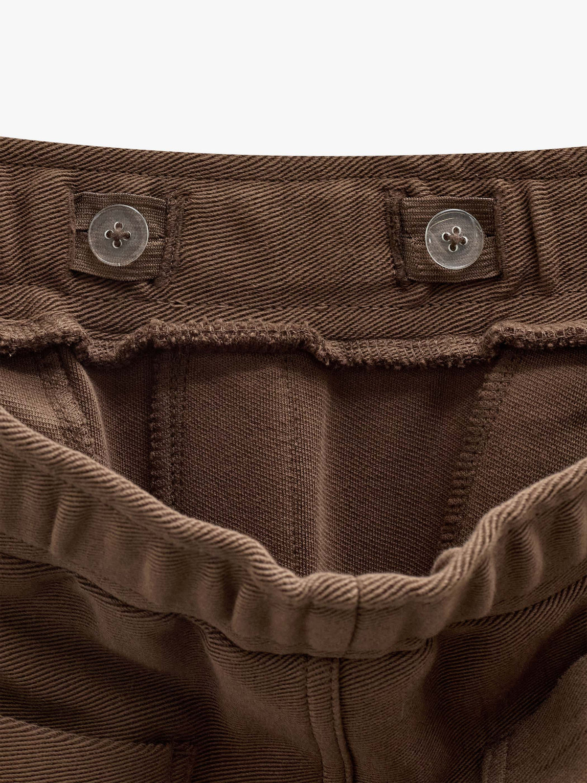 Cargo-Jogginghose aus strukturiertem Sweatstoff Tween - Brown | 101512 Wilder