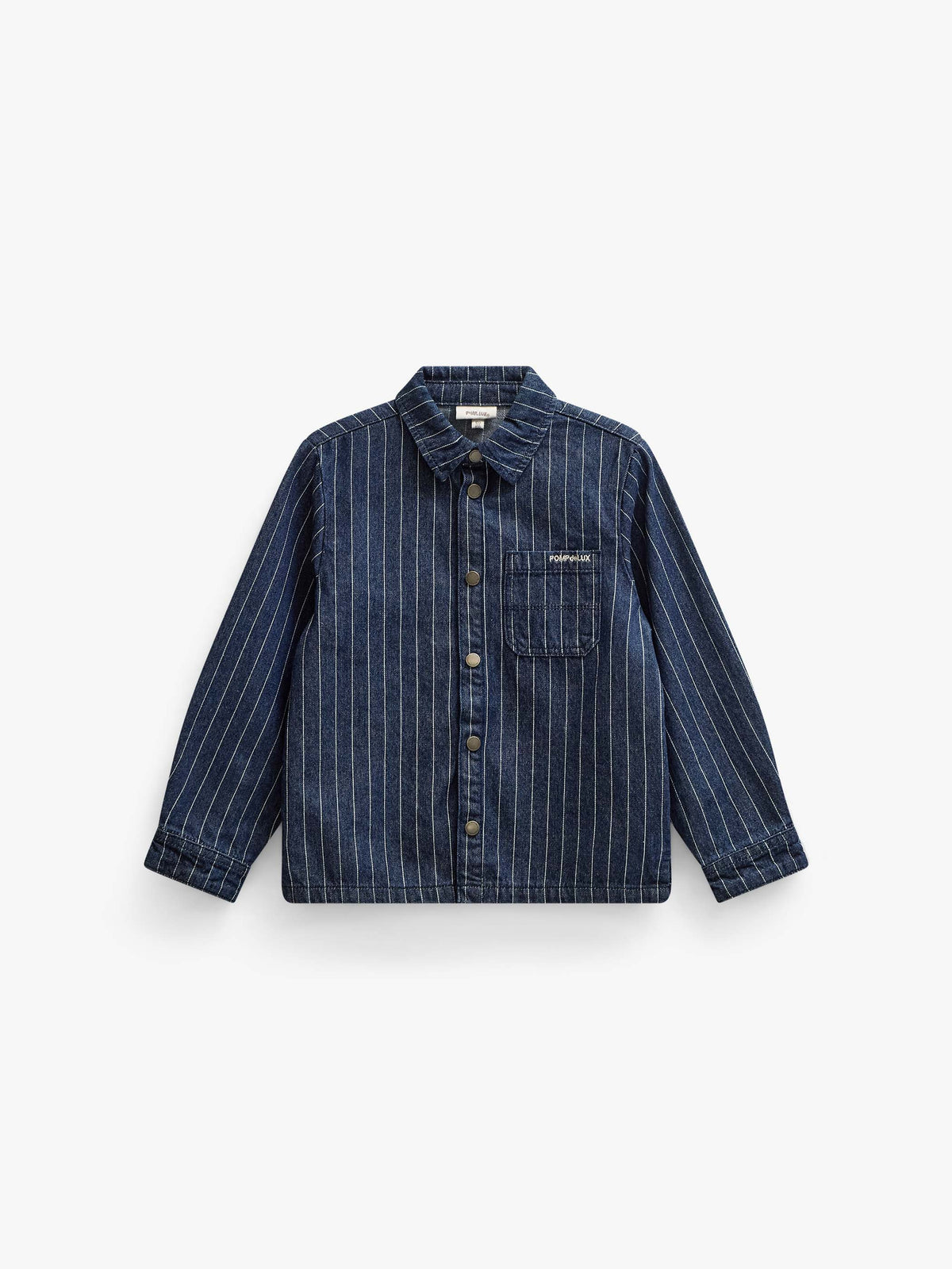 Jeans-Overshirt mit Nadelstreifen Tween - Dark Blue | 101515 Austin