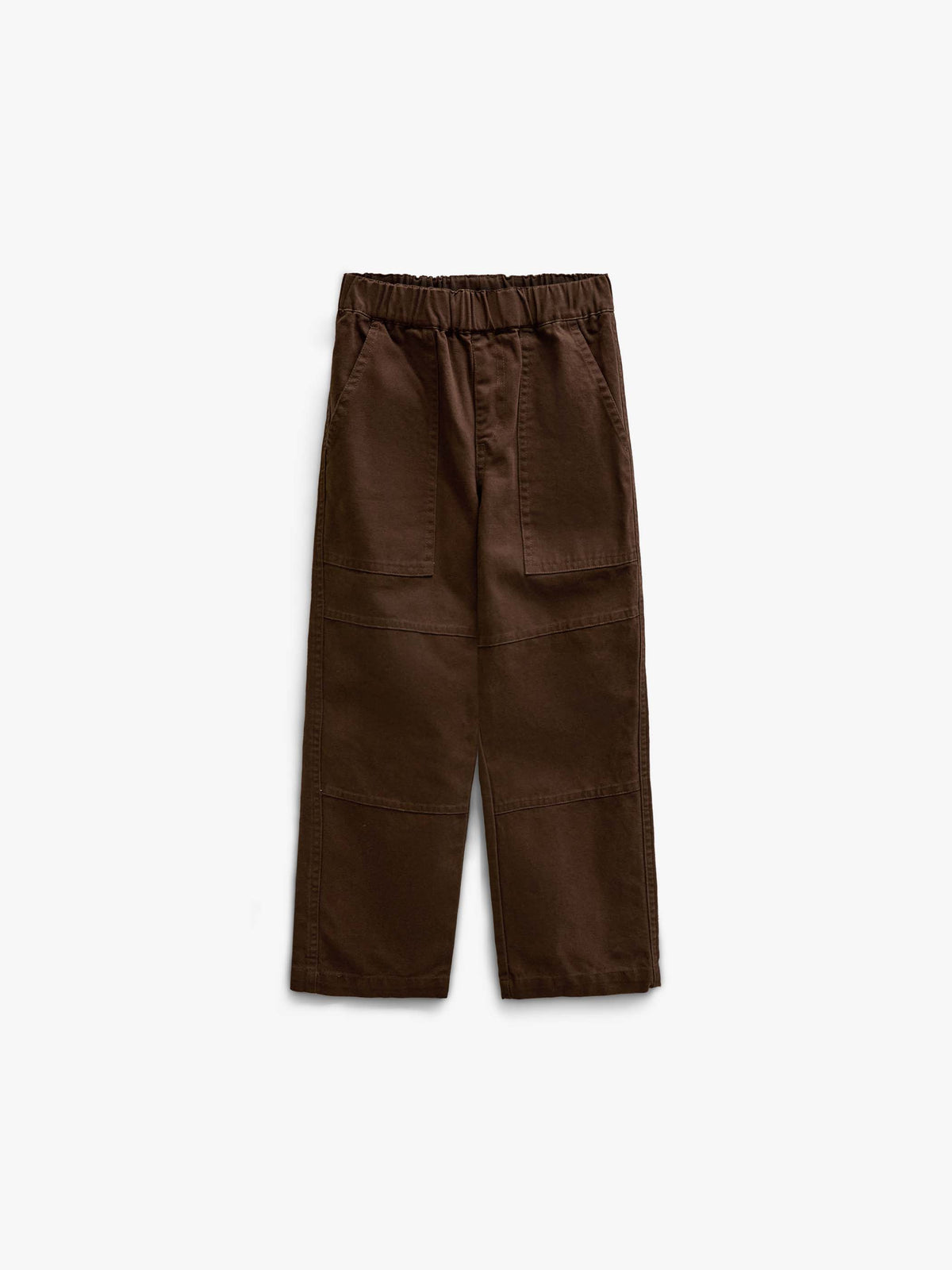 Canvas-Hose mit aufgesetzten Taschen Tween - Dark Brown | 101532 Greyson