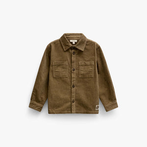 Cord-Overshirt mit aufgesetzten Taschen Kids - Khaki | 101539 Reed