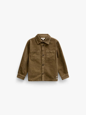 Cord-Overshirt mit aufgesetzten Taschen Tween - Khaki | 101540 Reed