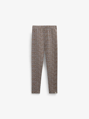 Kleingeblümte Jersey-Leggings Tween - Blue/Brown | 101550 Heidi