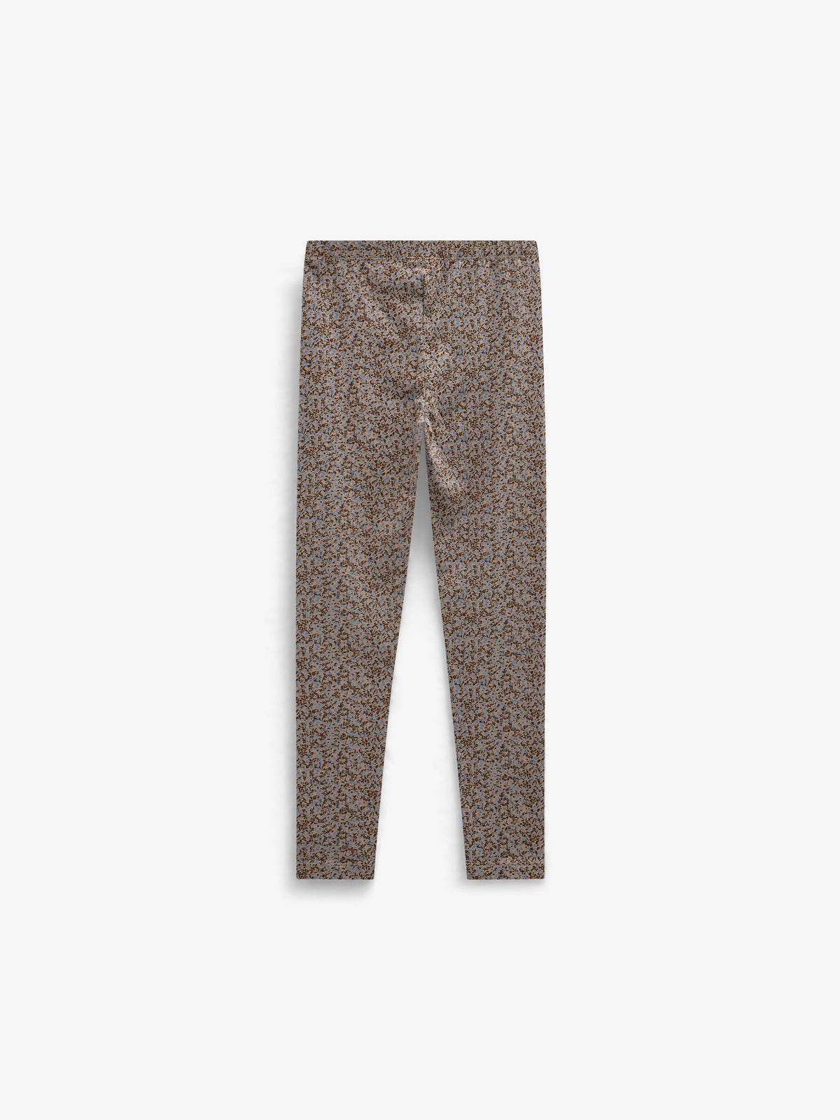 Kleingeblümte Jersey-Leggings Kids - Blue/Brown | 101549 Heidi